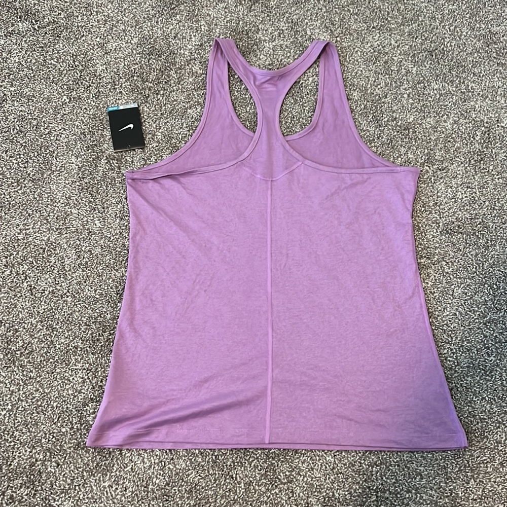 Nike purple tank top - Picture 2 of 2